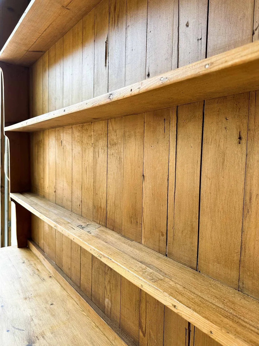 English antique pine welsh dresser