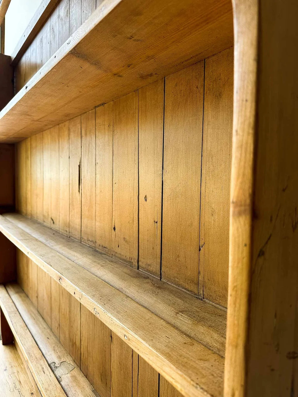 English antique pine welsh dresser