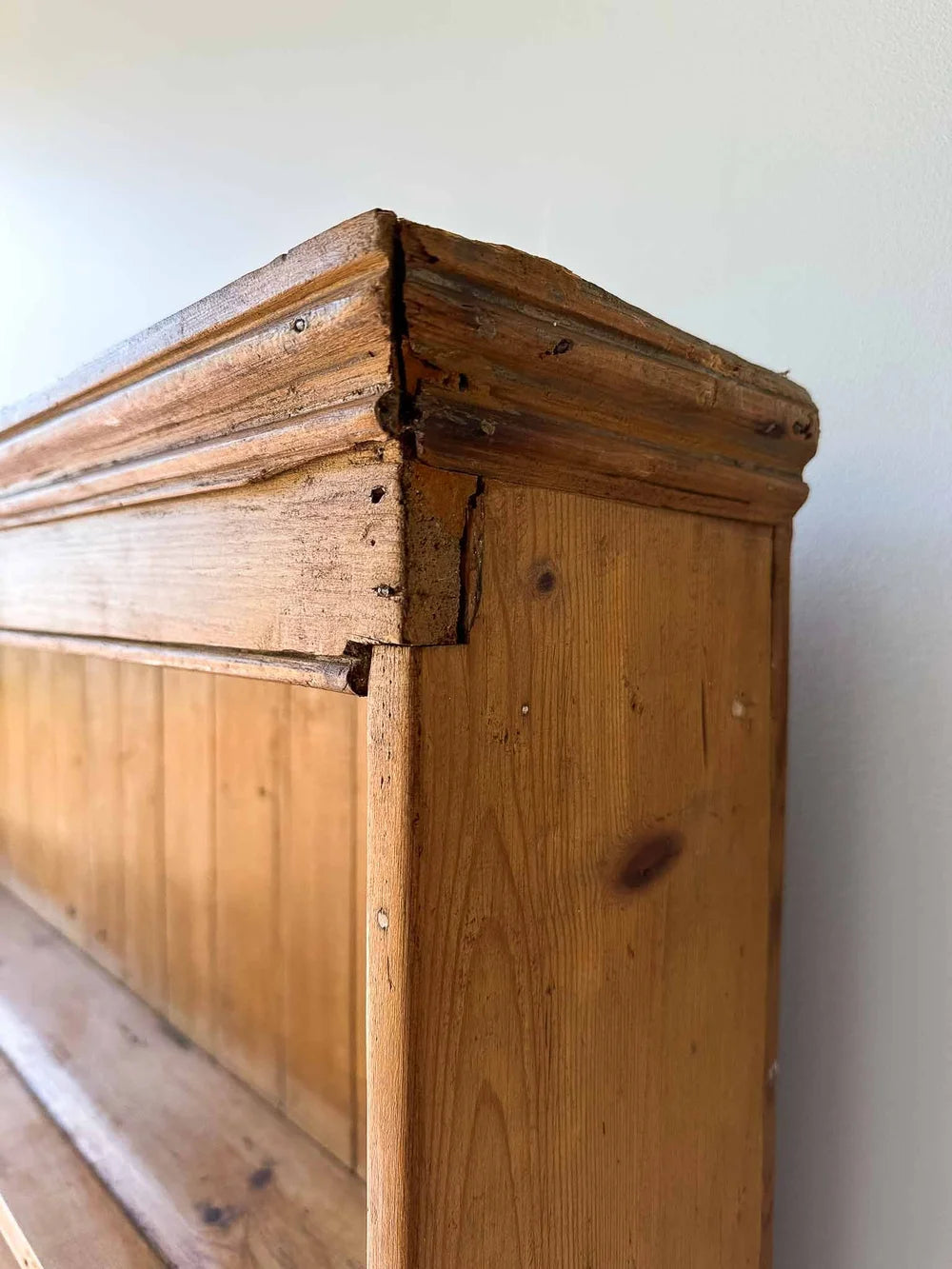 English antique pine welsh dresser