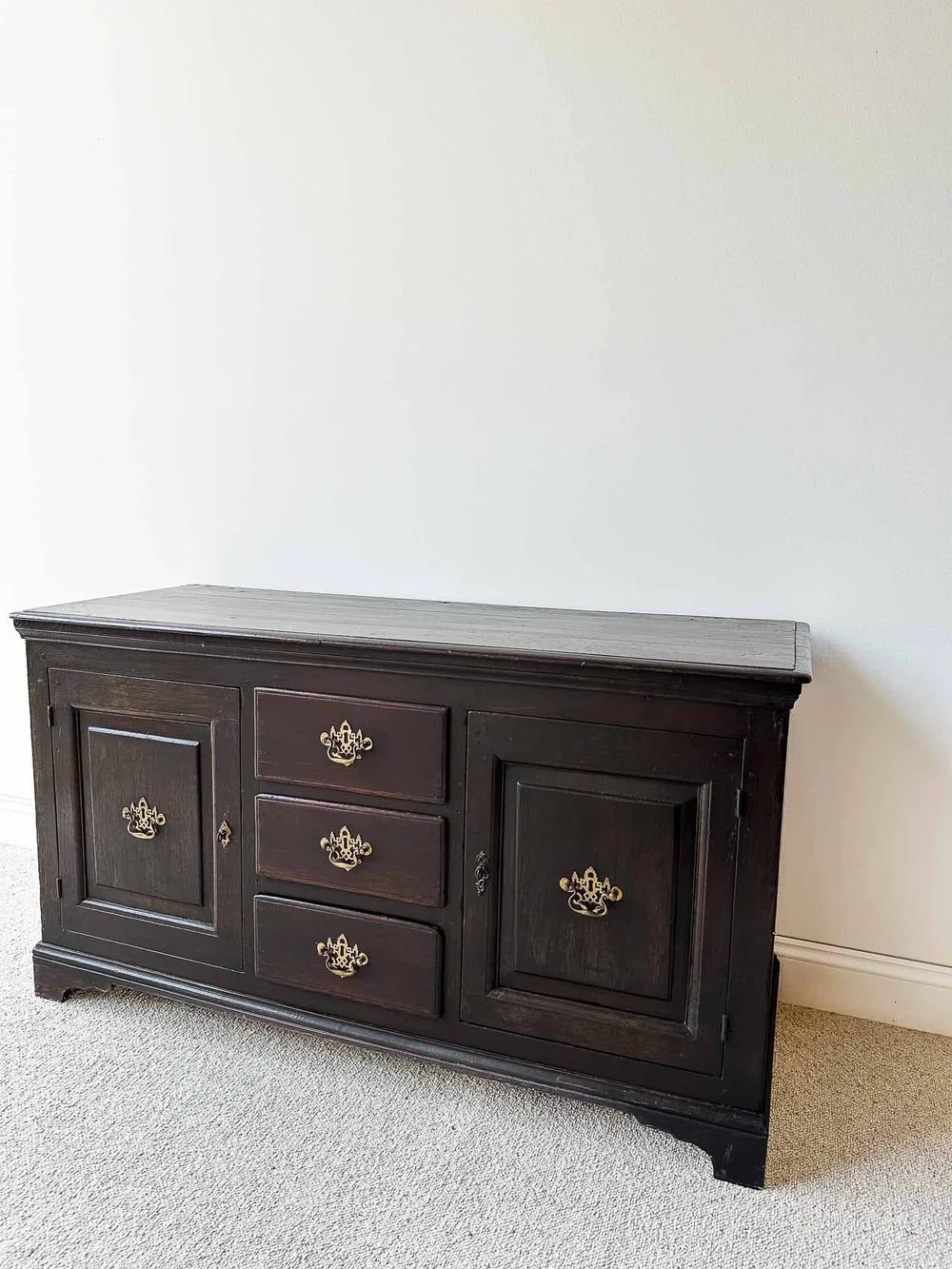 18th century oak sideboard