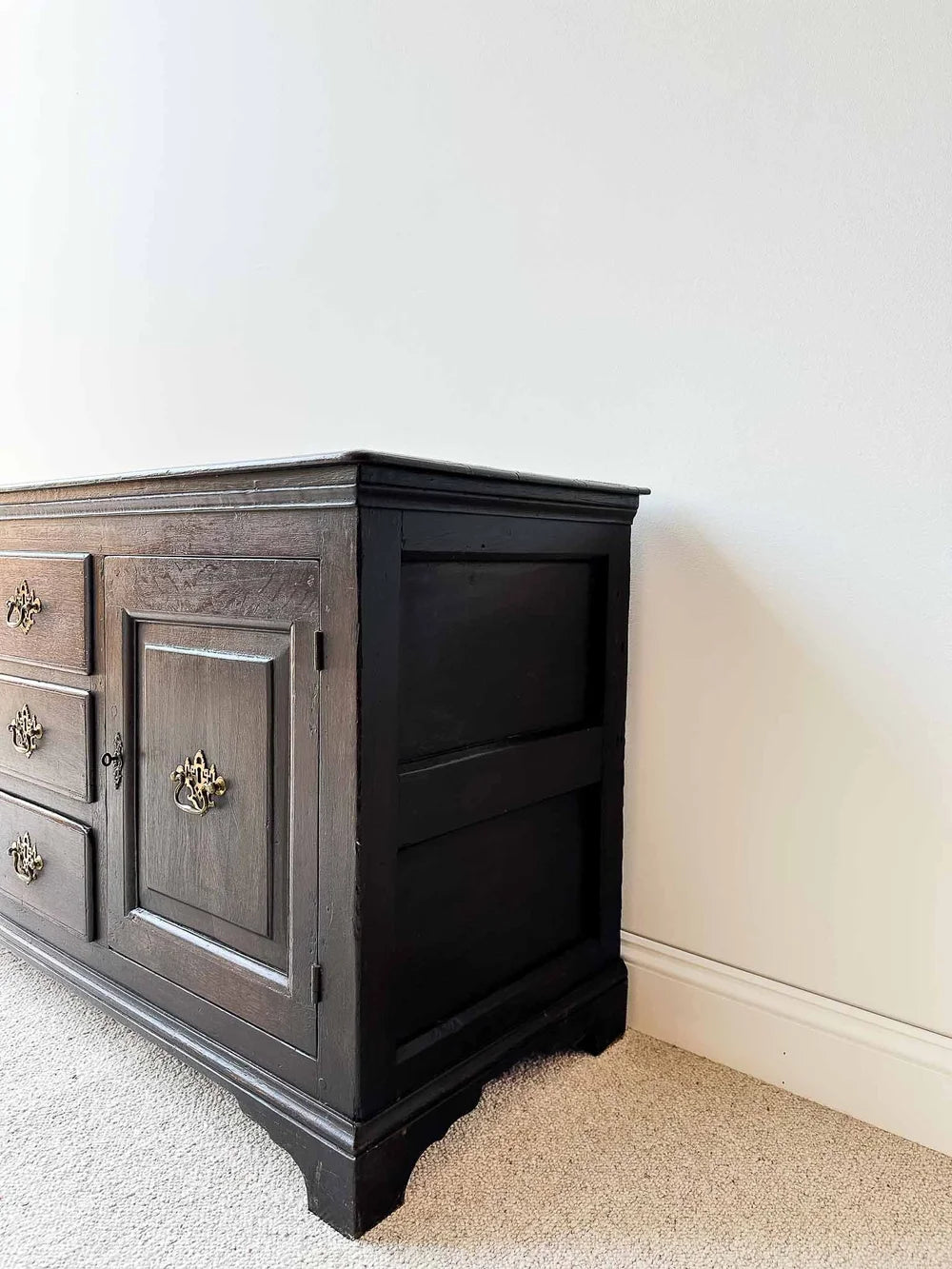 18th century oak sideboard
