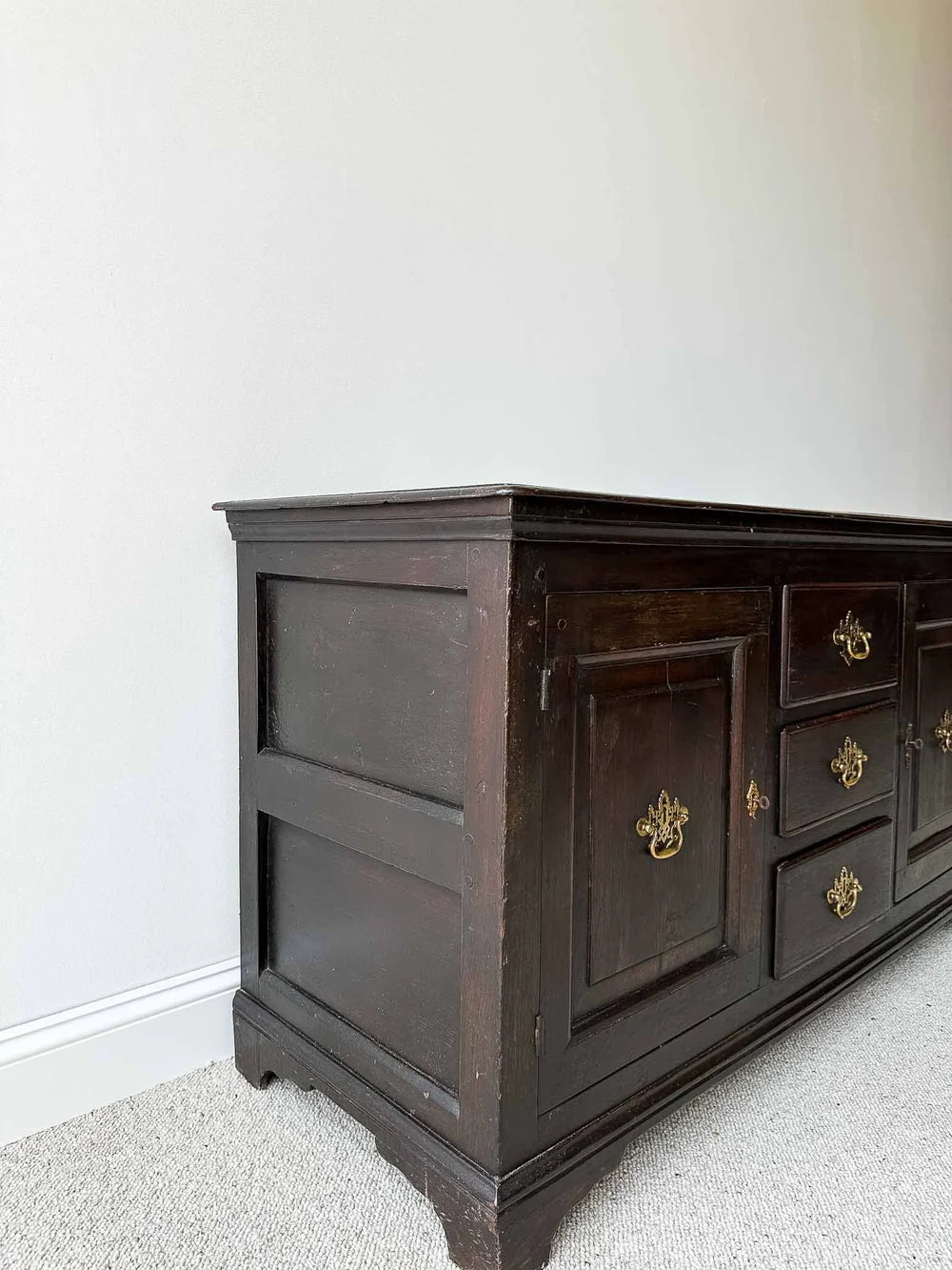 18th century oak sideboard