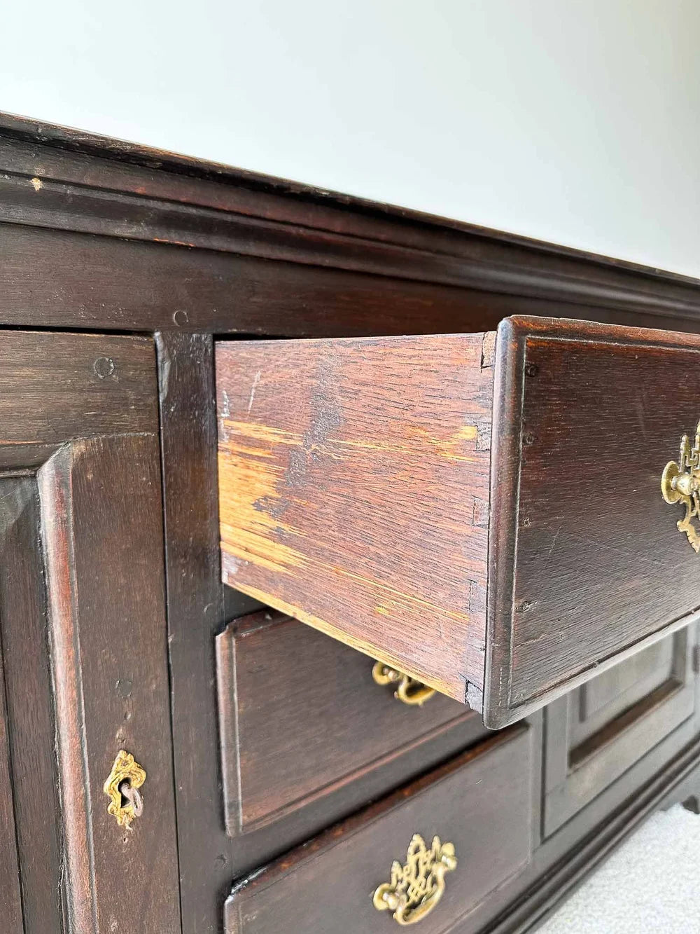 18th century oak sideboard