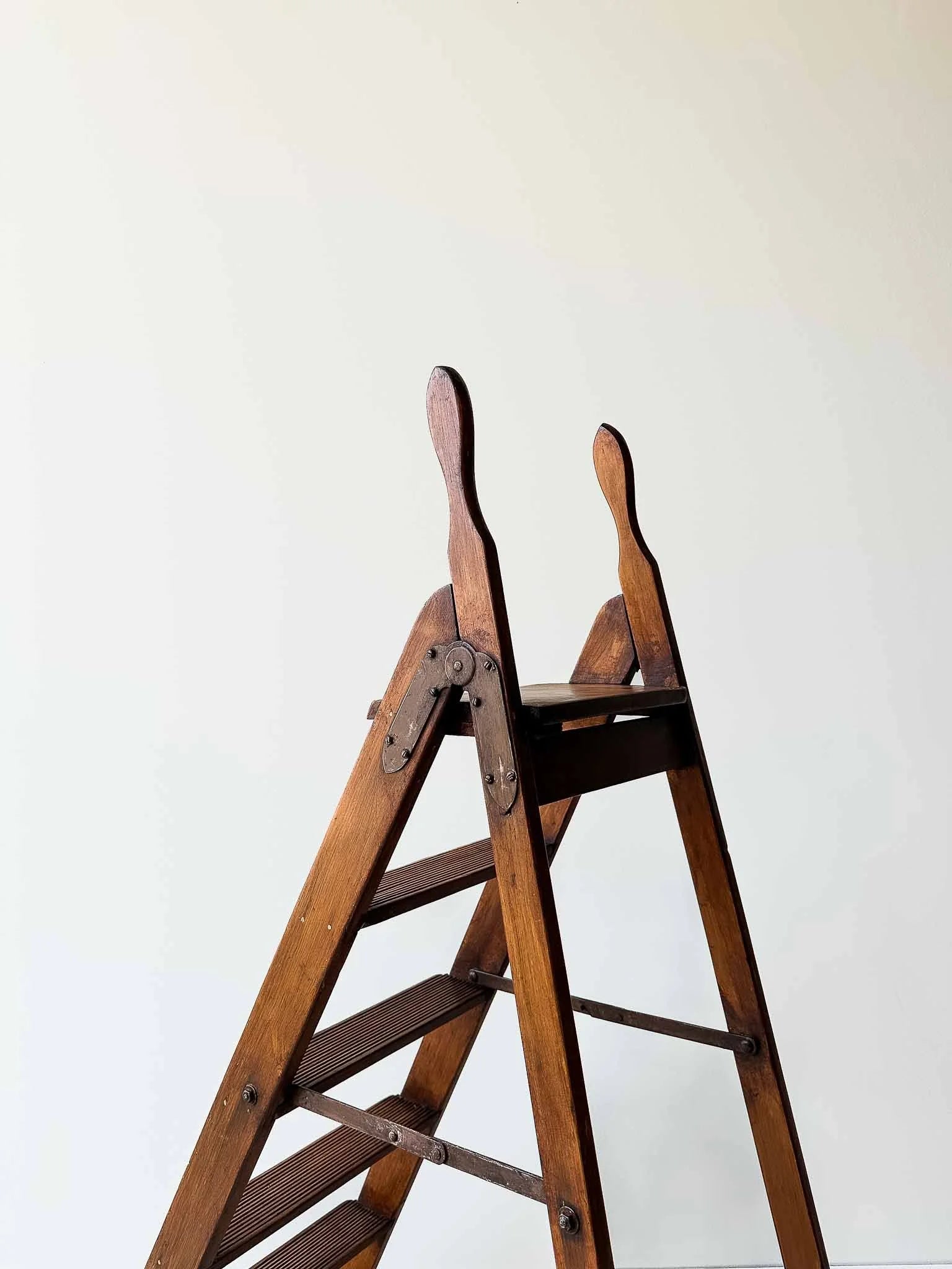 English antique ladder