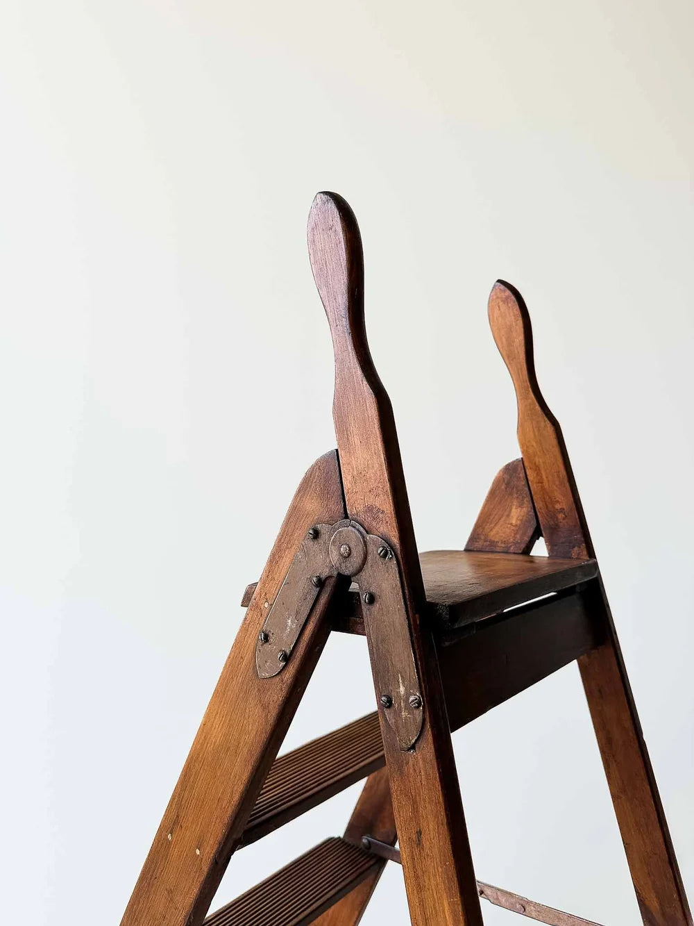 English antique ladder