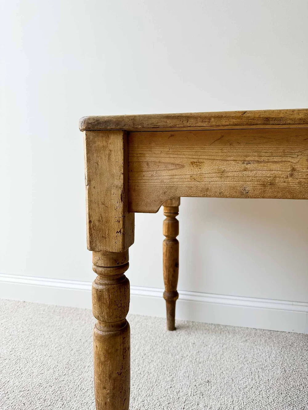 Victorian pine table