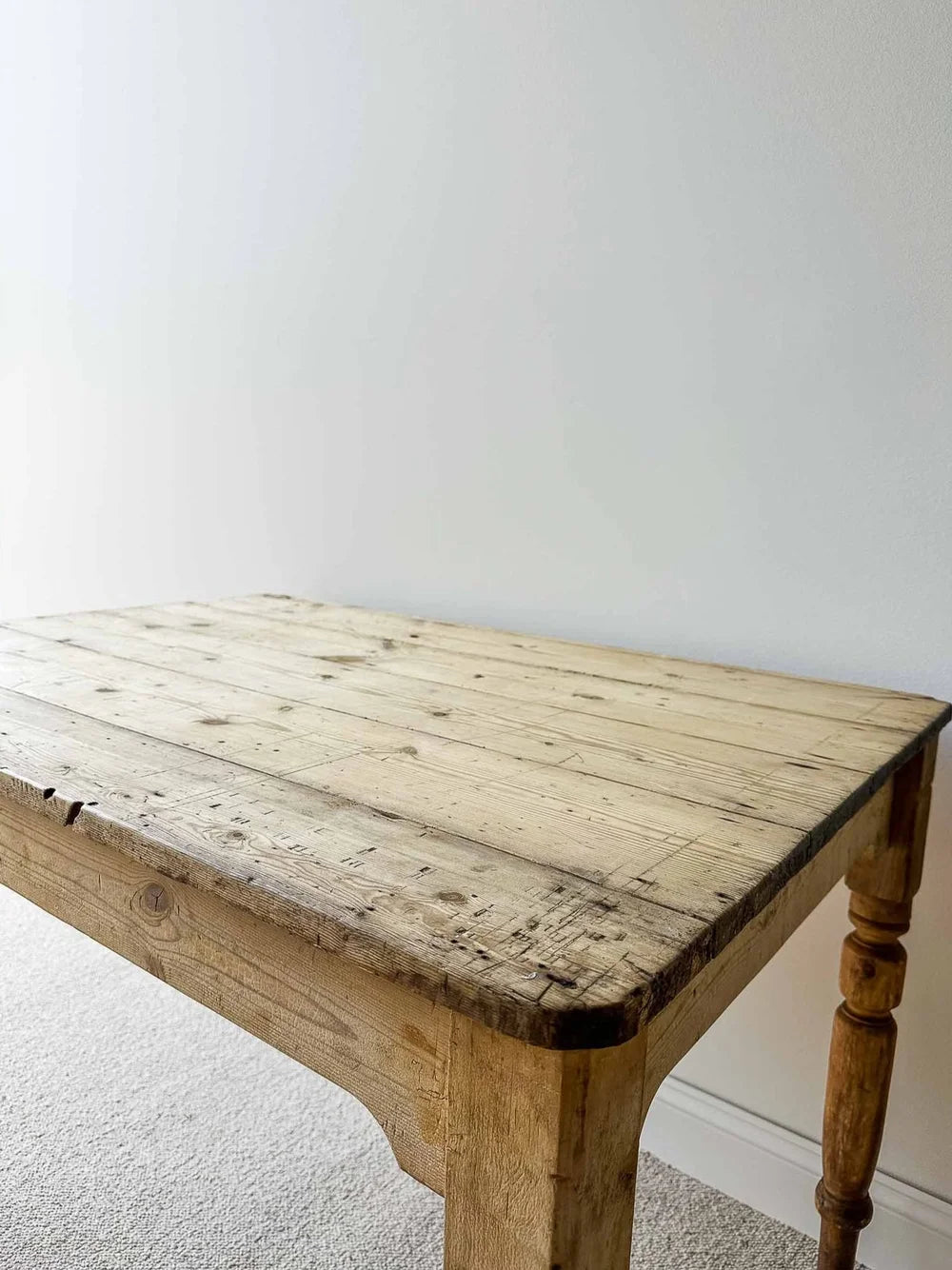 Victorian pine table