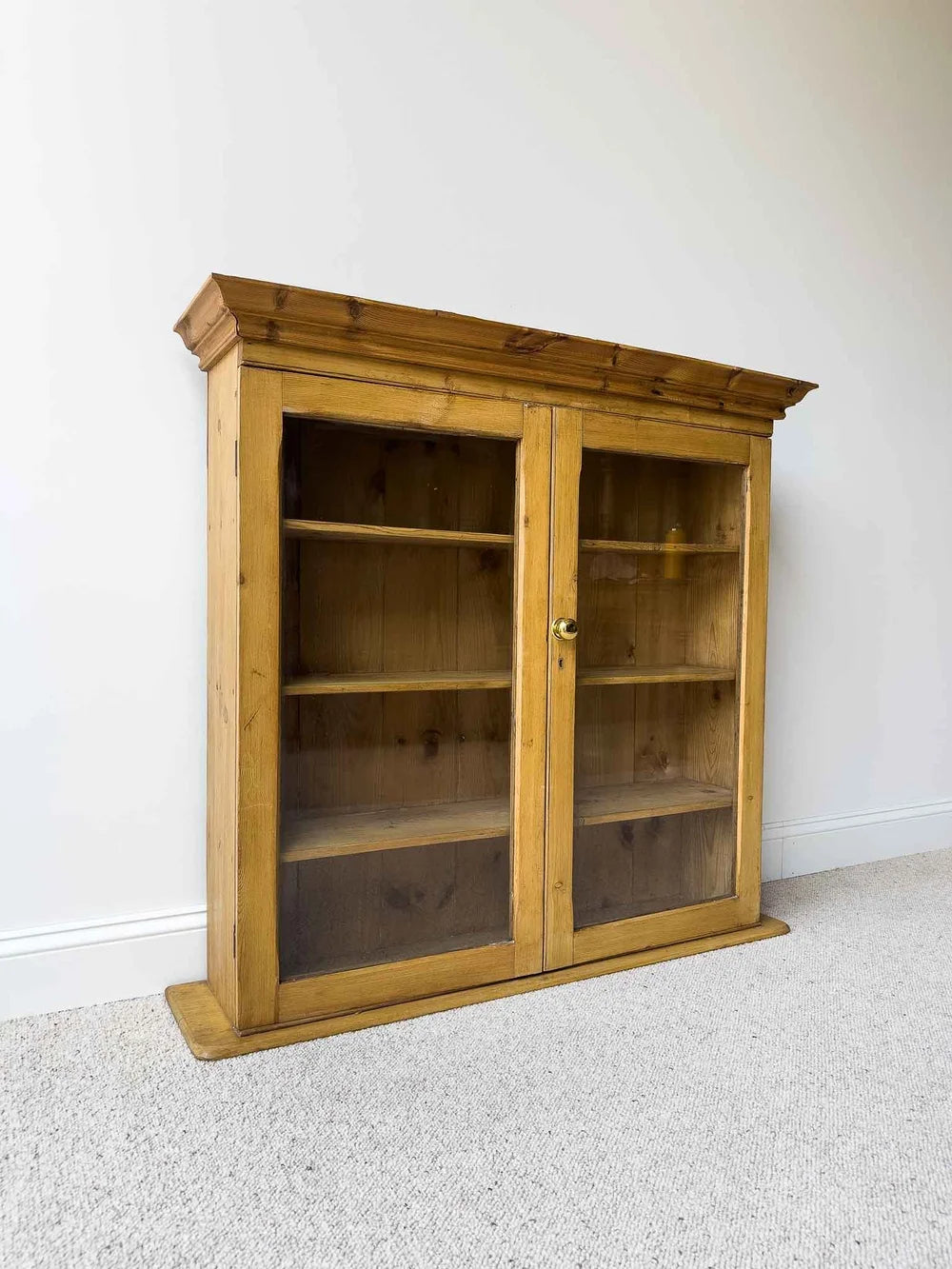 Victorian cabinet with glass doors