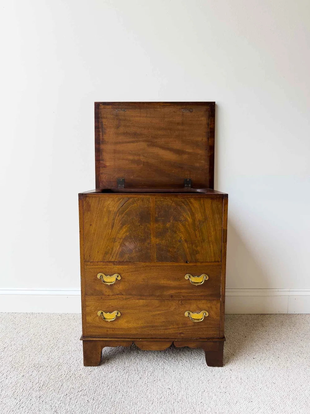Antique English blanket chest