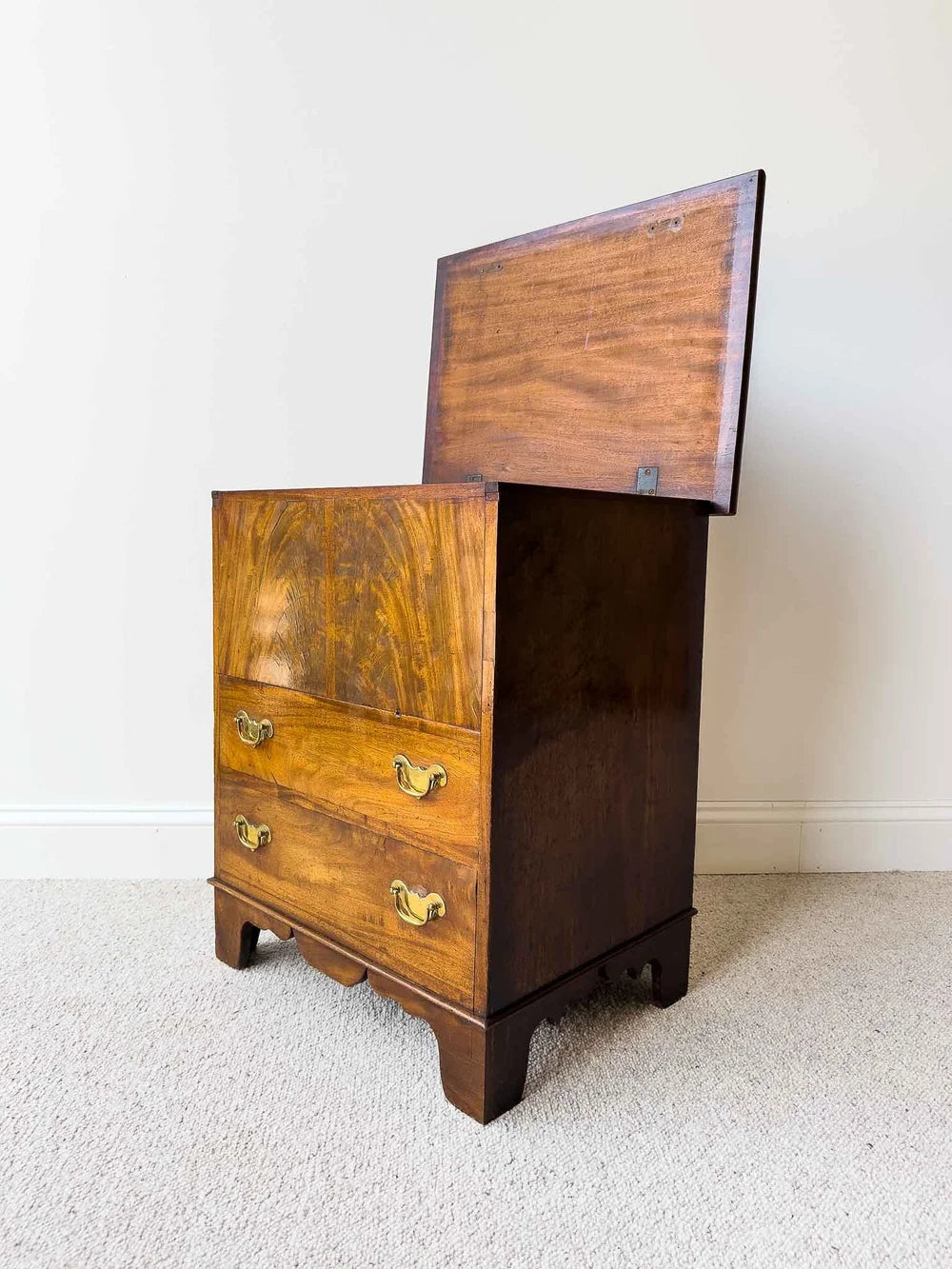 Antique English blanket chest
