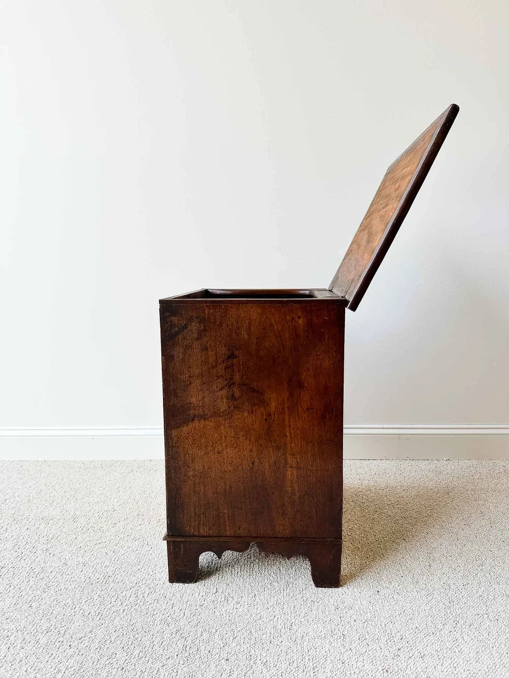 Antique English blanket chest