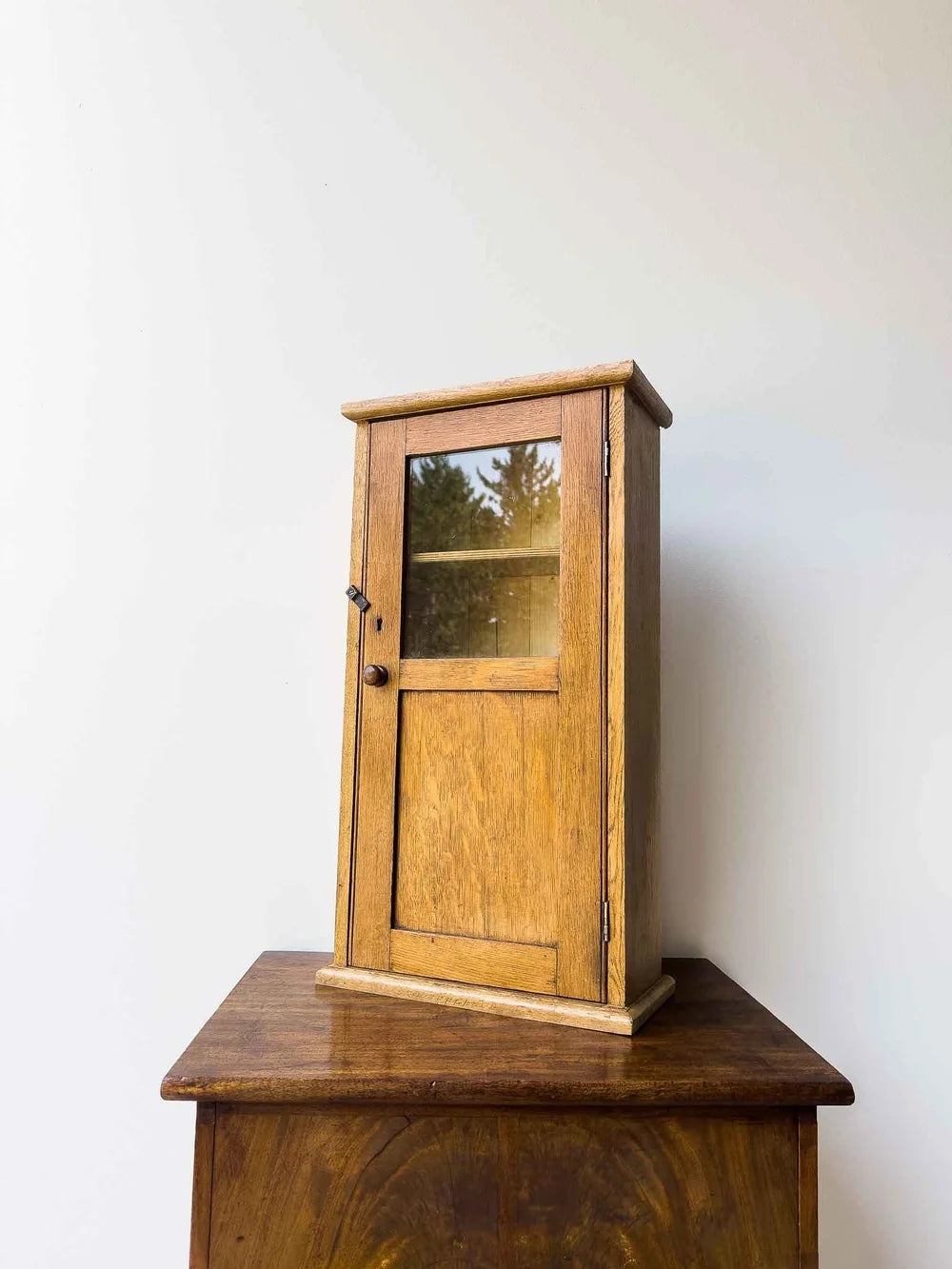 Small English antique cabinet