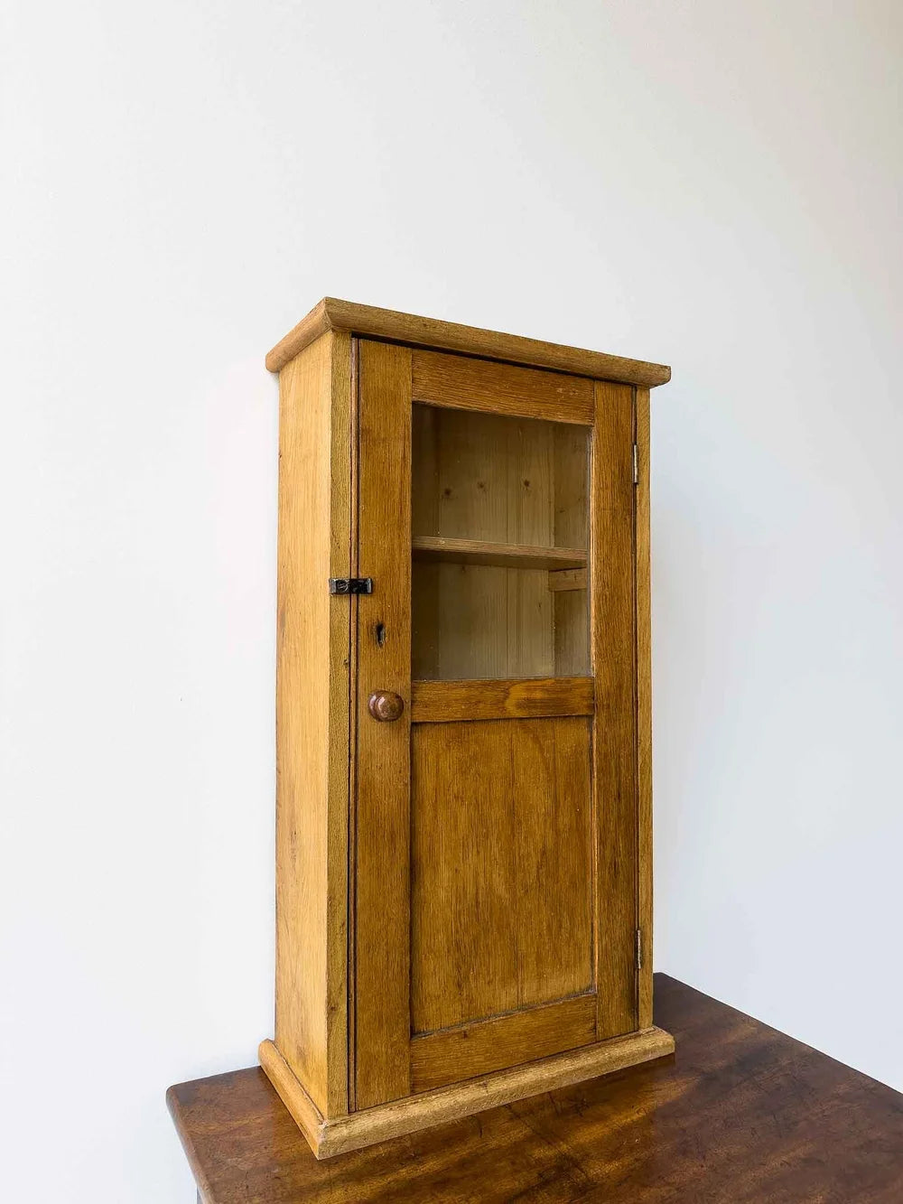 Small English antique cabinet