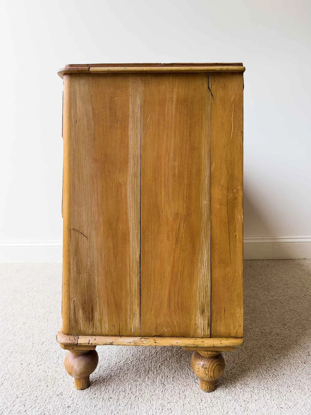 Victorian pine drawers