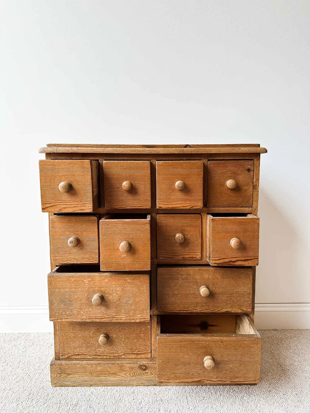 English pine haberdashery