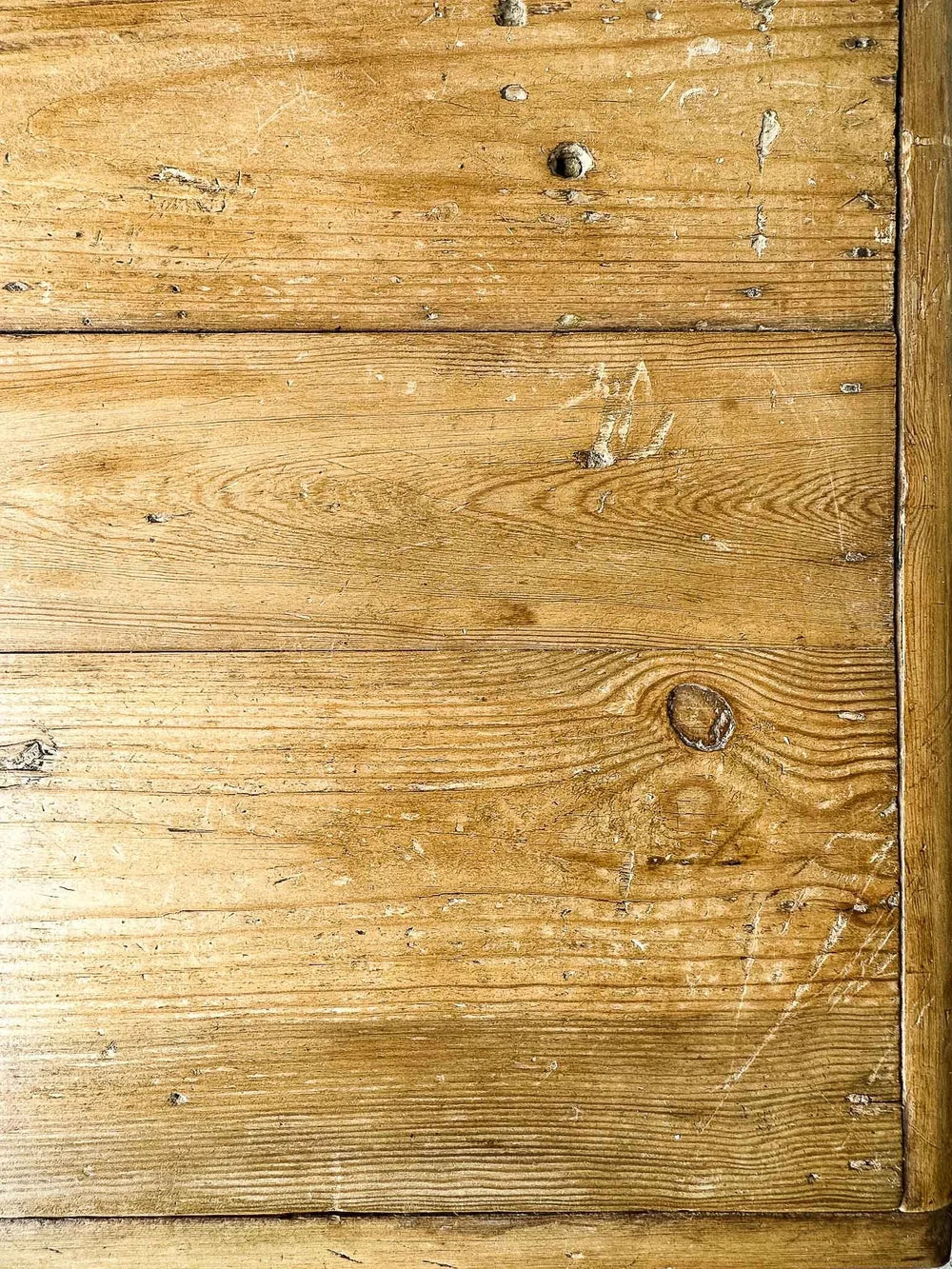 English antique pine sideboard