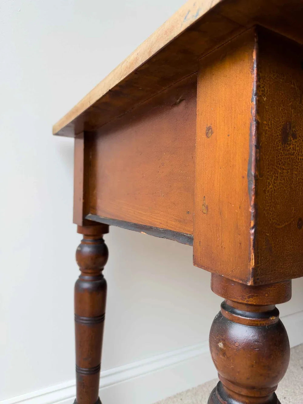 Victorian scrub top table
