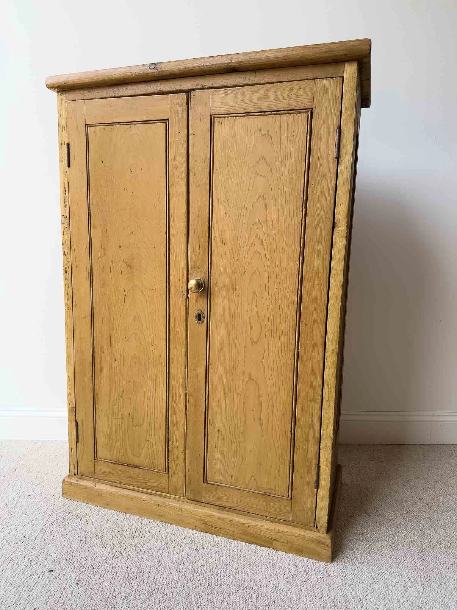 Antique pine cupboard 