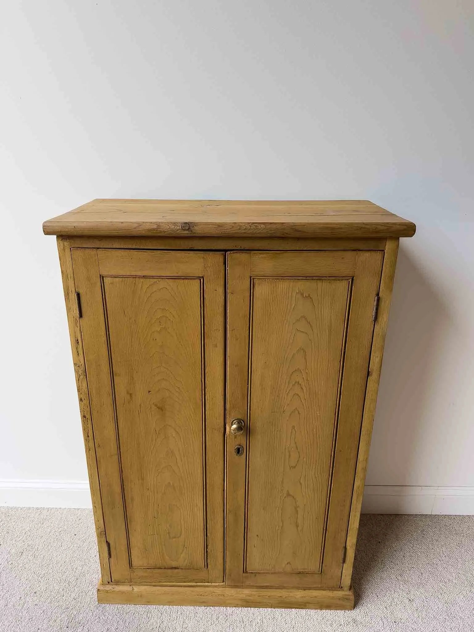 Antique pine cupboard 