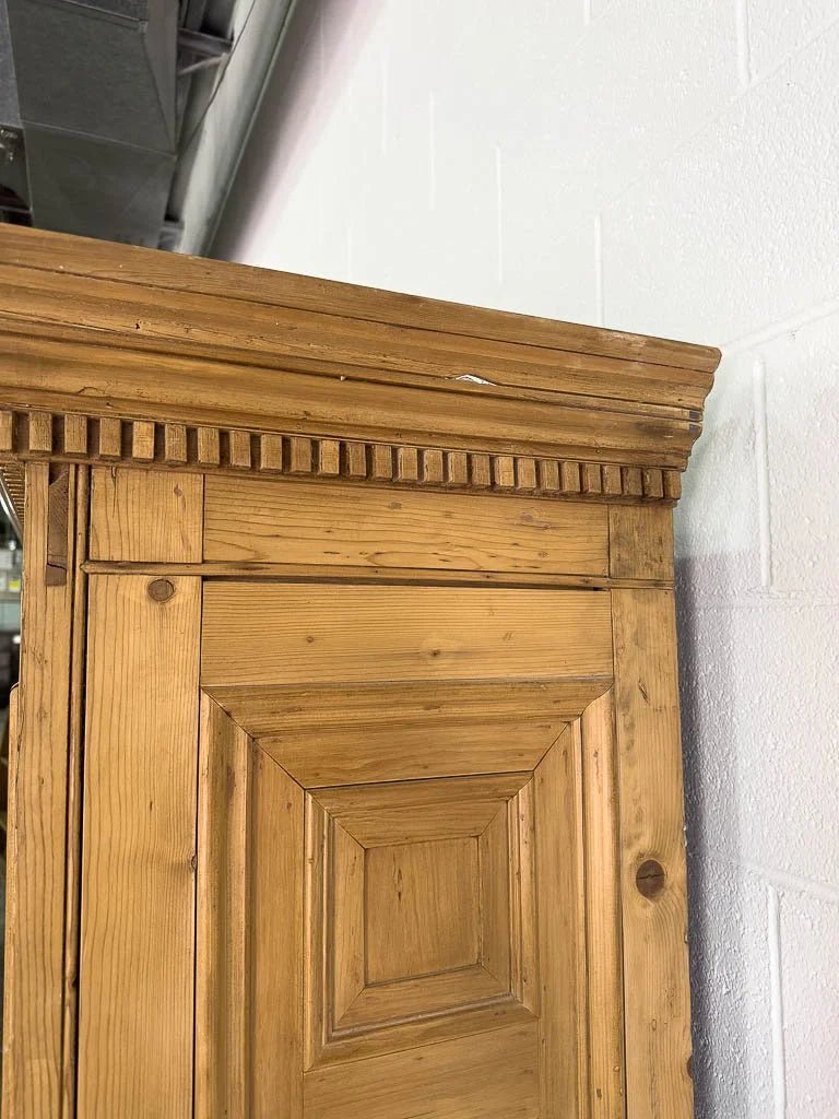 Incredible English pine housekeepers cupboard - House on Horizon