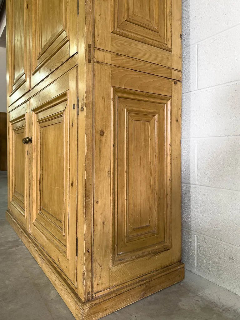 Incredible English pine housekeepers cupboard - House on Horizon