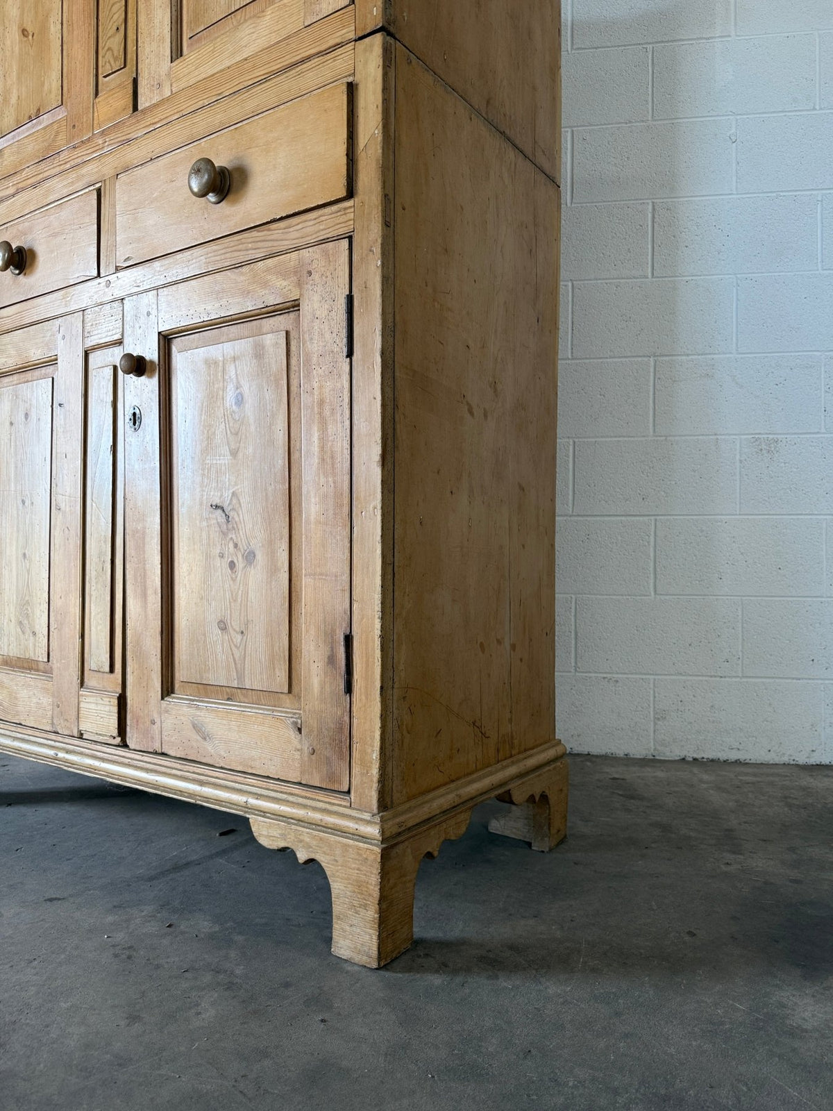 Irish antique pine press - House on Horizon