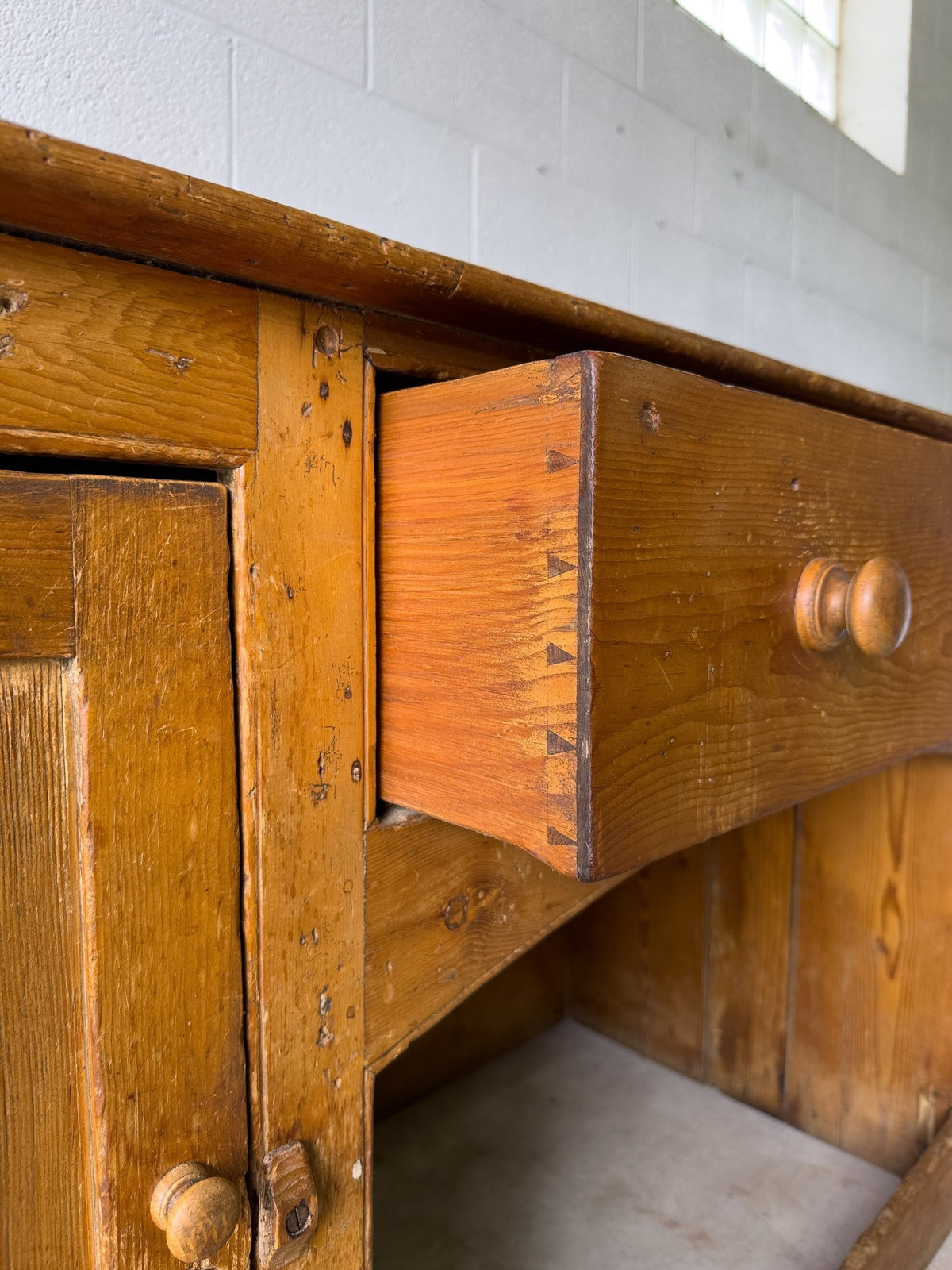 Large antique English sideboard - House on Horizon