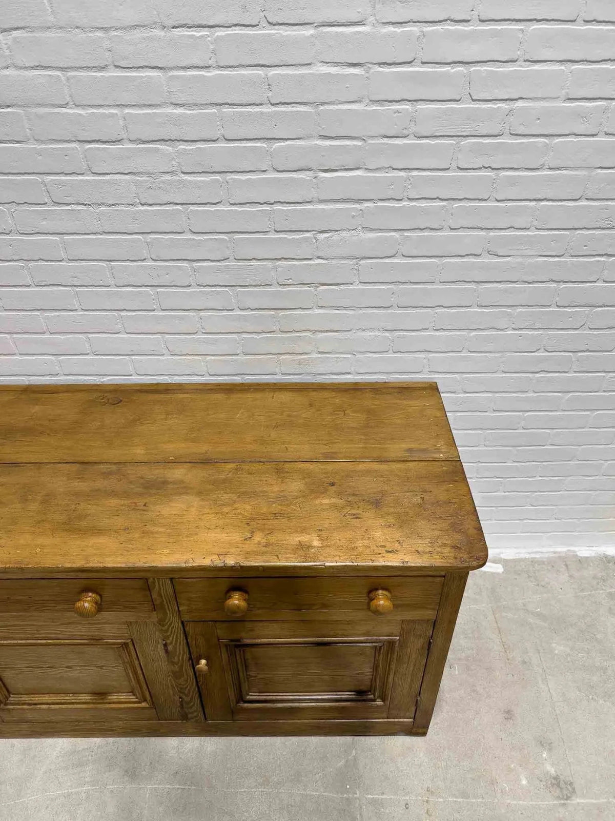 Large antique English sideboard - House on Horizon
