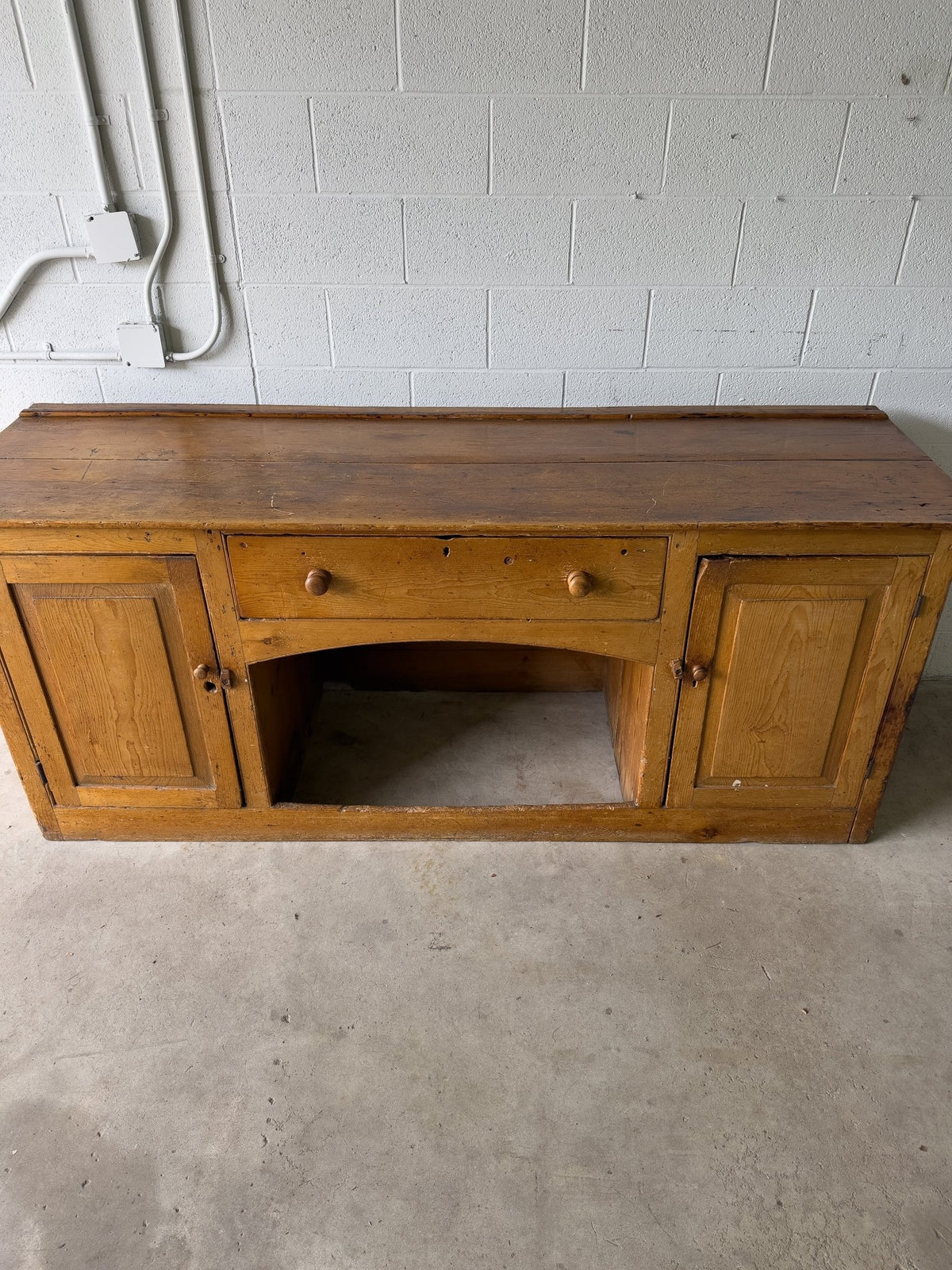 Large antique English sideboard - House on Horizon