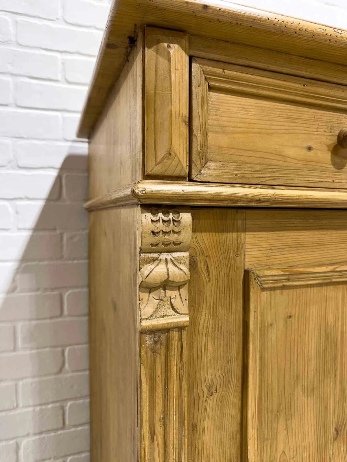 Large antique pine sideboard - House on Horizon