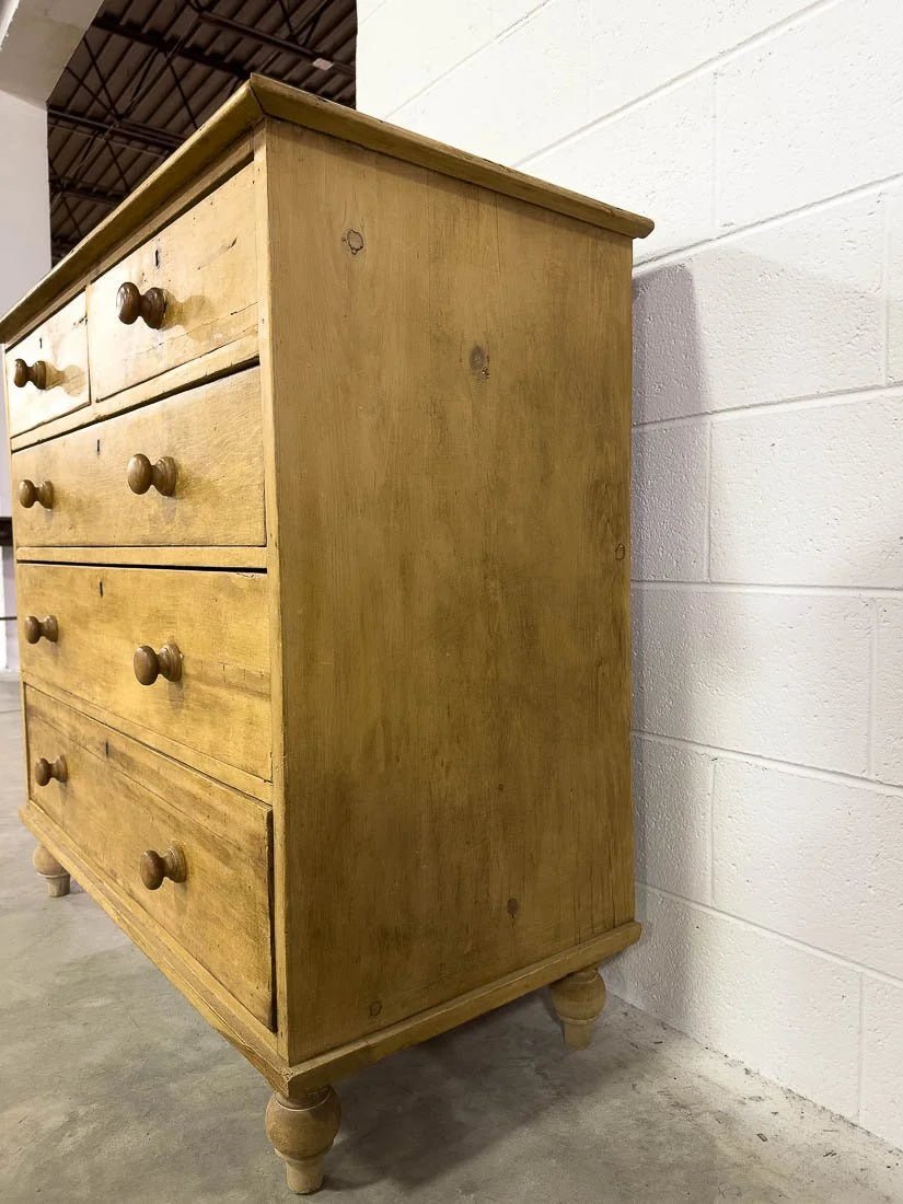 Matching pair of English pine drawers - House on Horizon