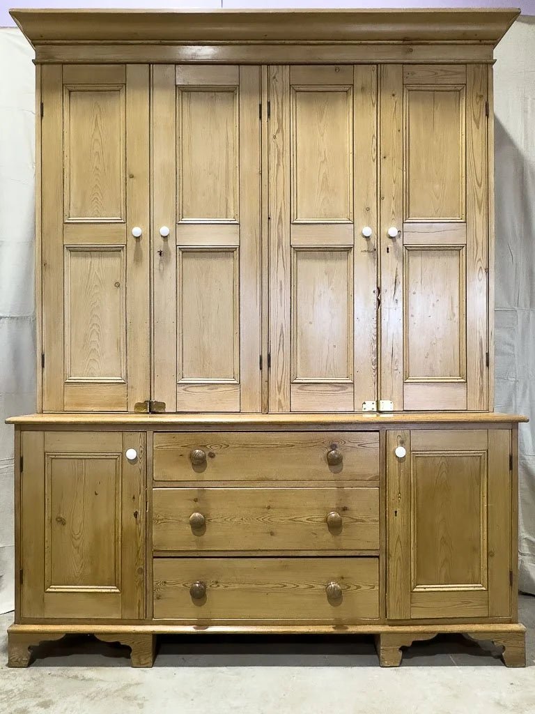Monumental English housekeepers cupboard - House on Horizon