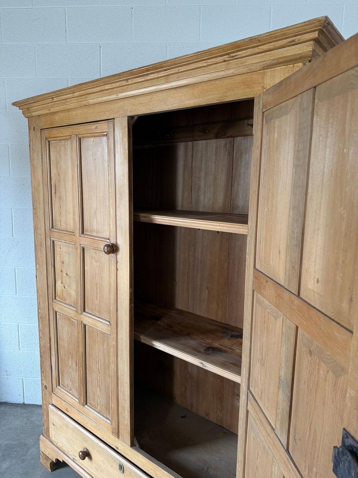 Pair of English Pine Cupboards - House on Horizon