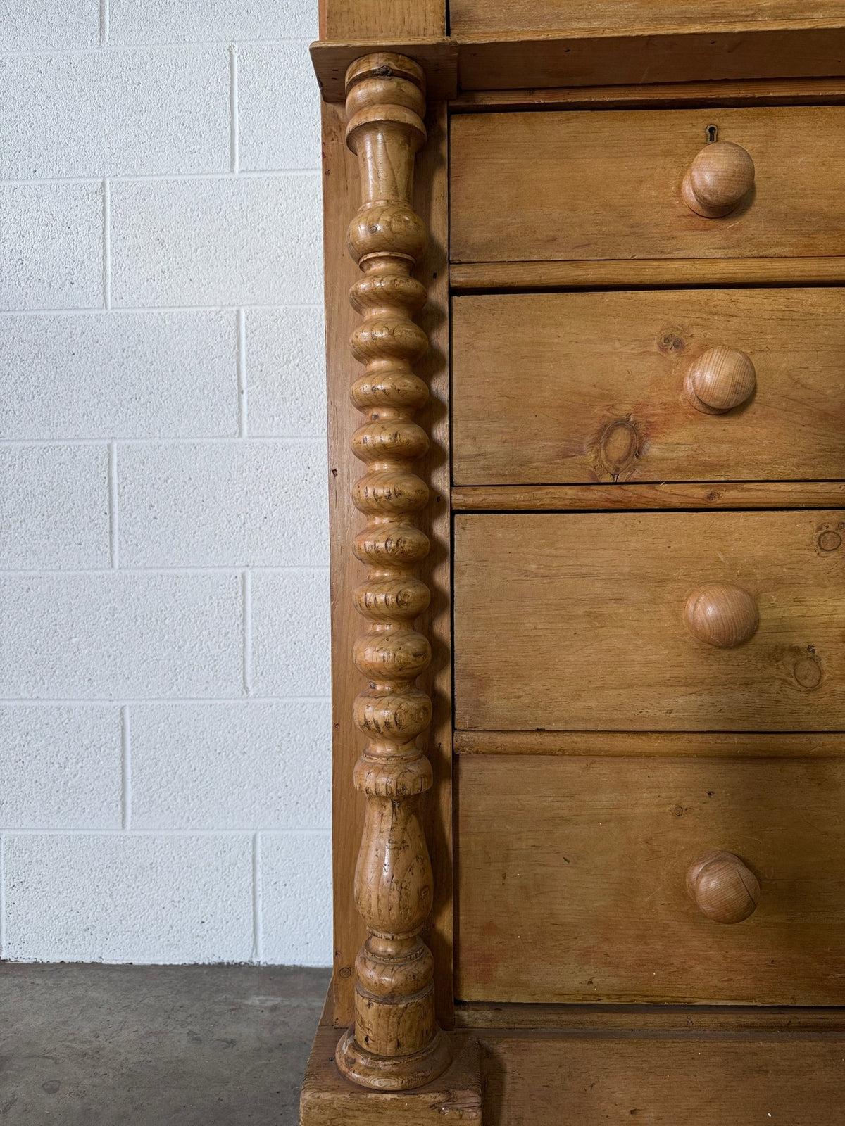 Scottish antique pine chest of drawers - House on Horizon