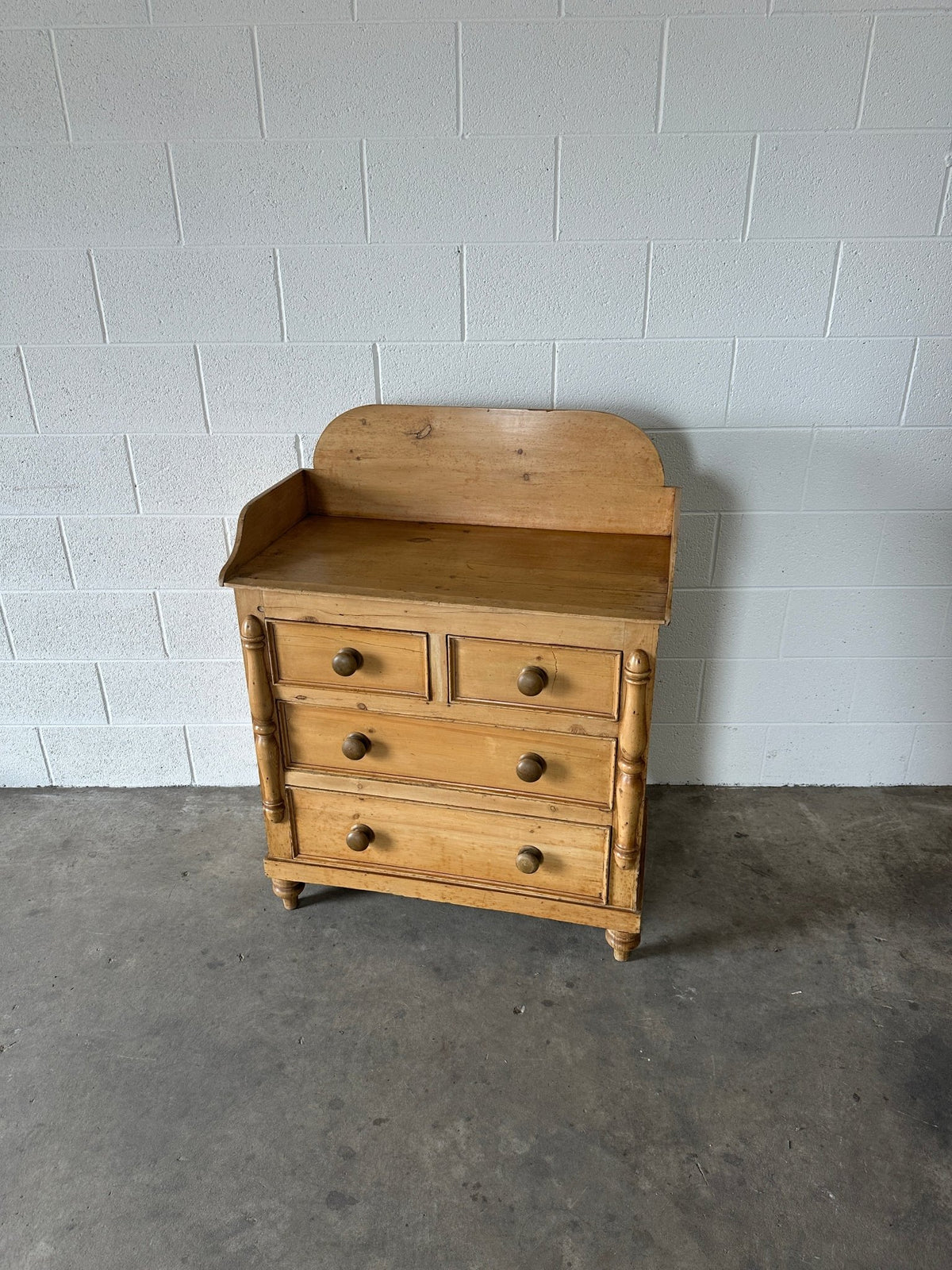 Small Cornish Dresser with Gallery Back - House on Horizon