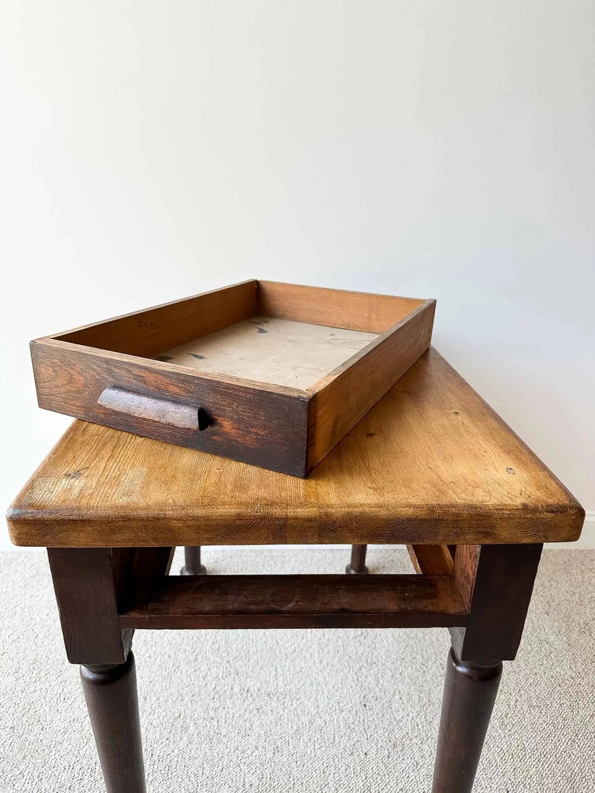 Small English pine table  - House on Horizon