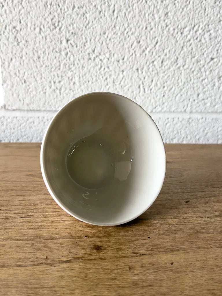 Small white ironstone bowl