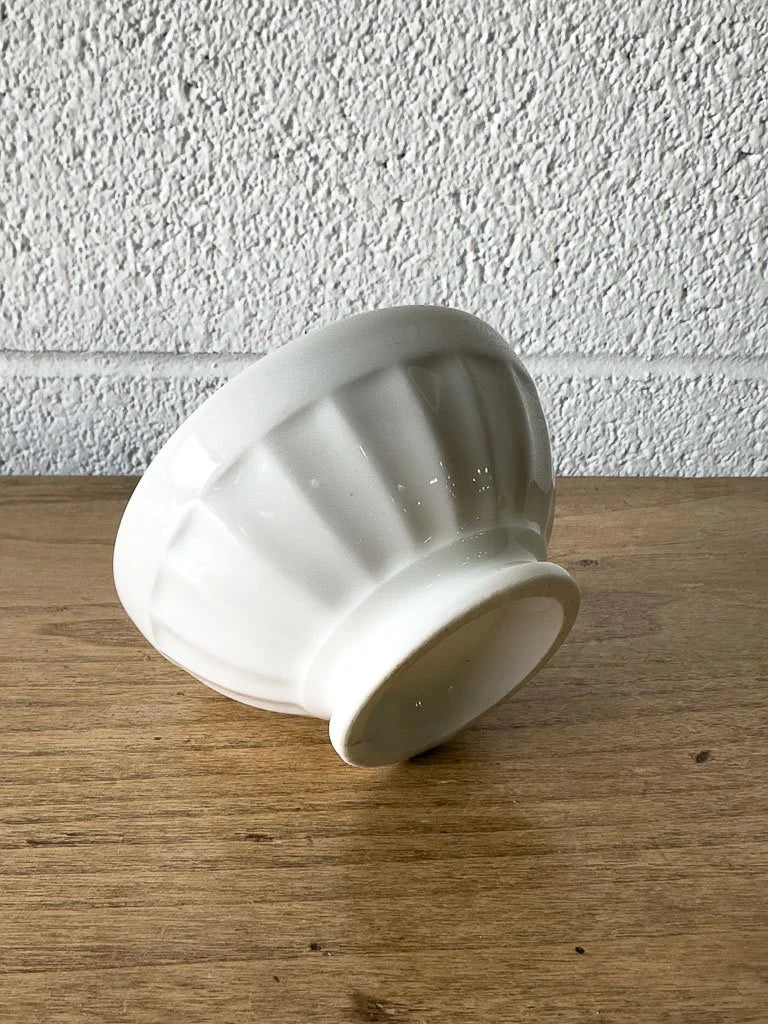 Small white ironstone bowl