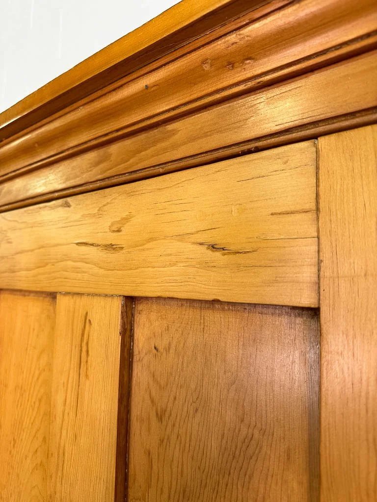 Stunning antique English cupboard with shelved interior - House on Horizon