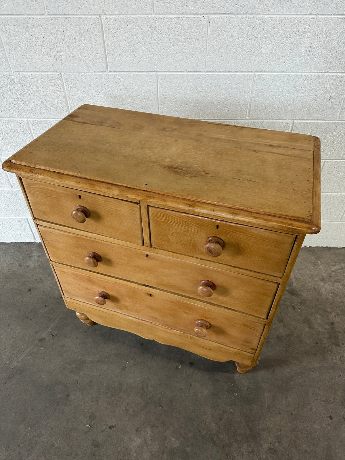 Victorian Pine 2/2 Chest of Drawers - House on Horizon