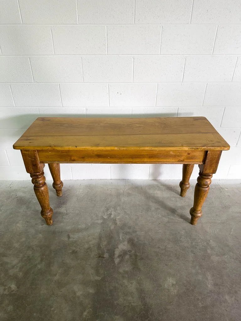Victorian pine console table - House on Horizon