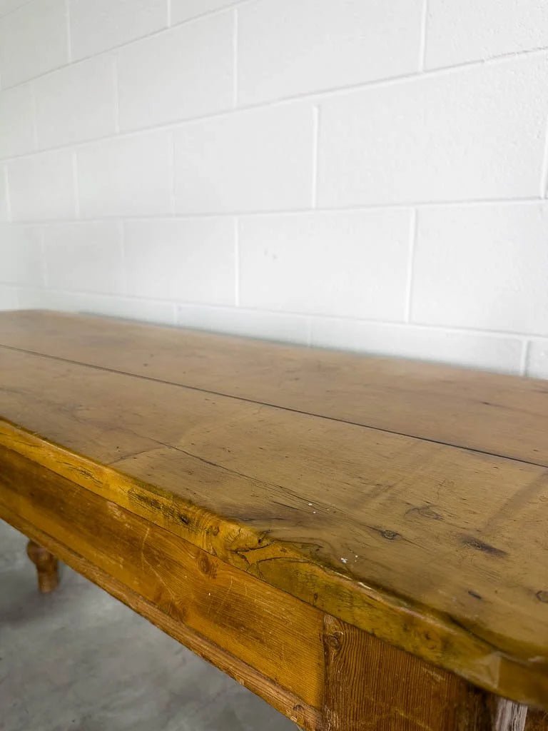 Victorian pine console table - House on Horizon