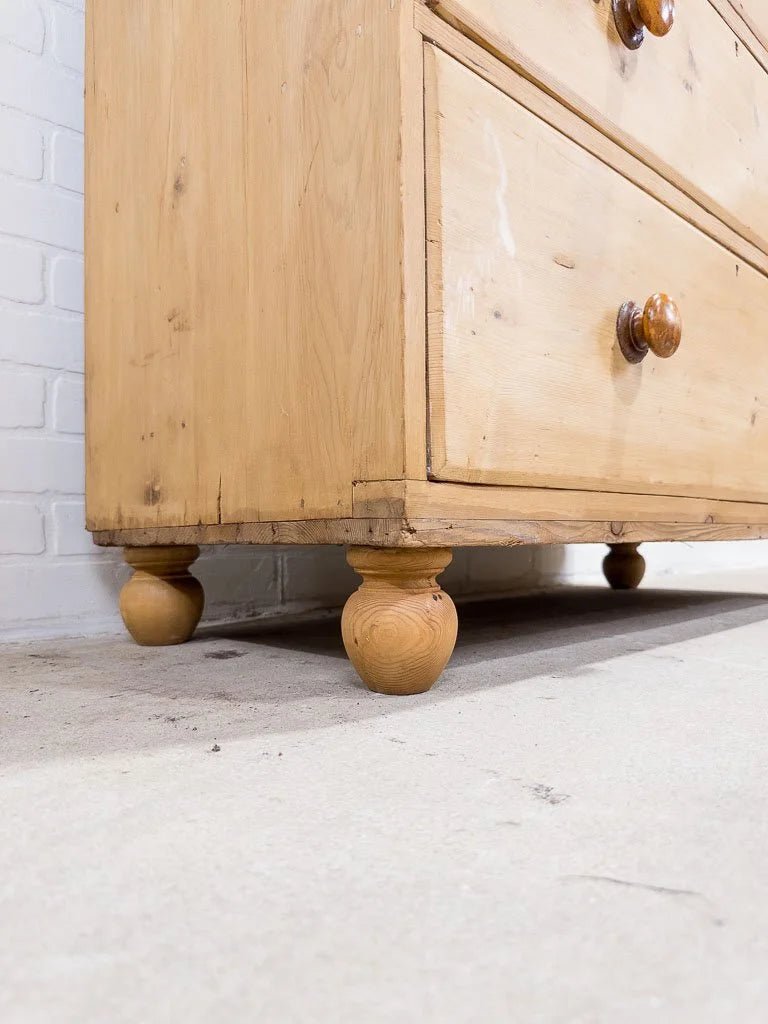 Victorian pine drawers - House on Horizon