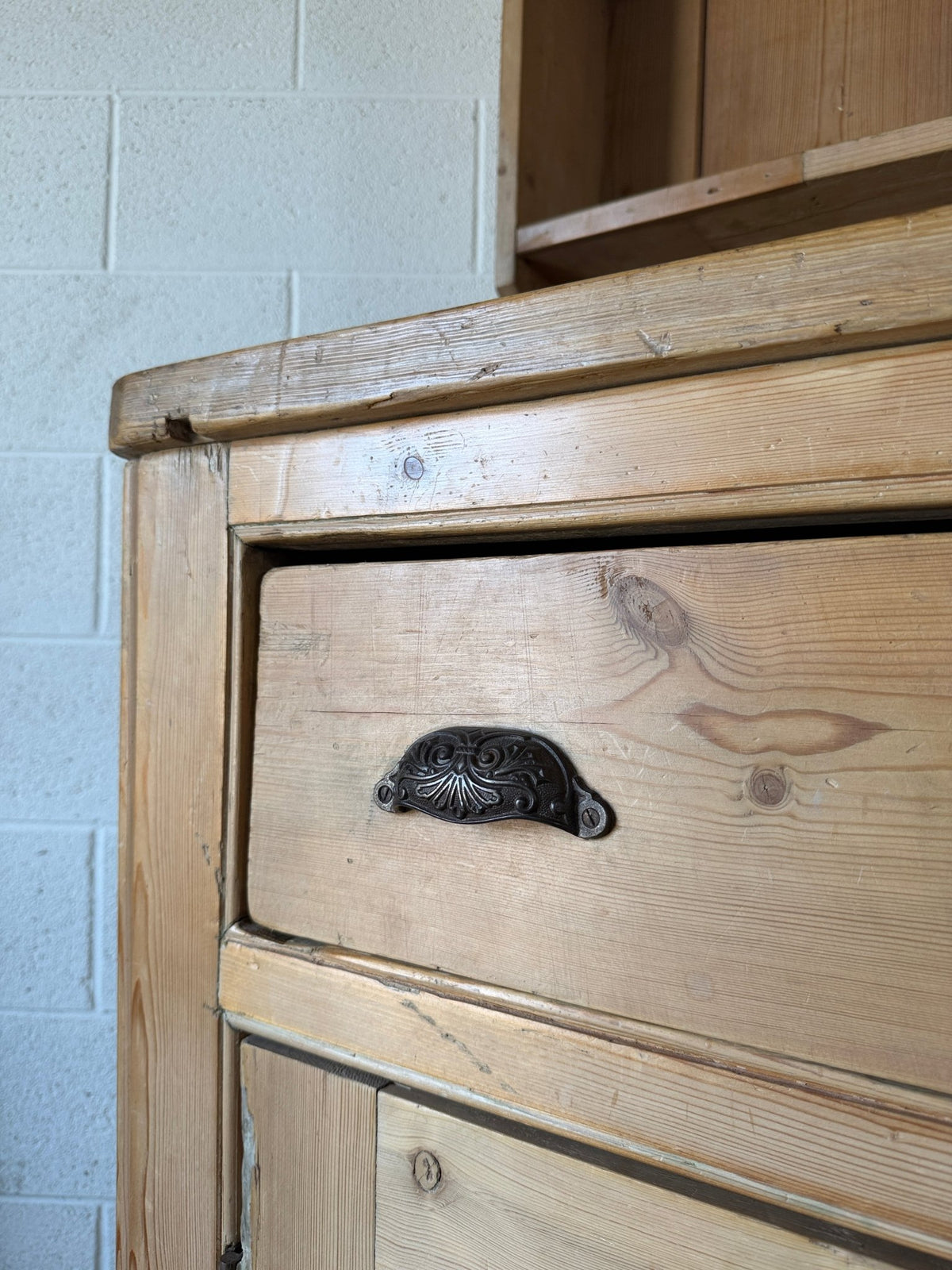 Victorian Pine Kitchen Dresser - House on Horizon