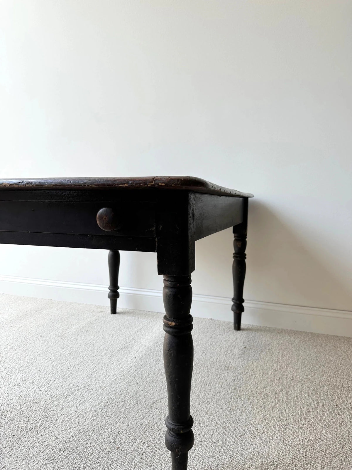 Victorian welsh pine table - House on Horizon