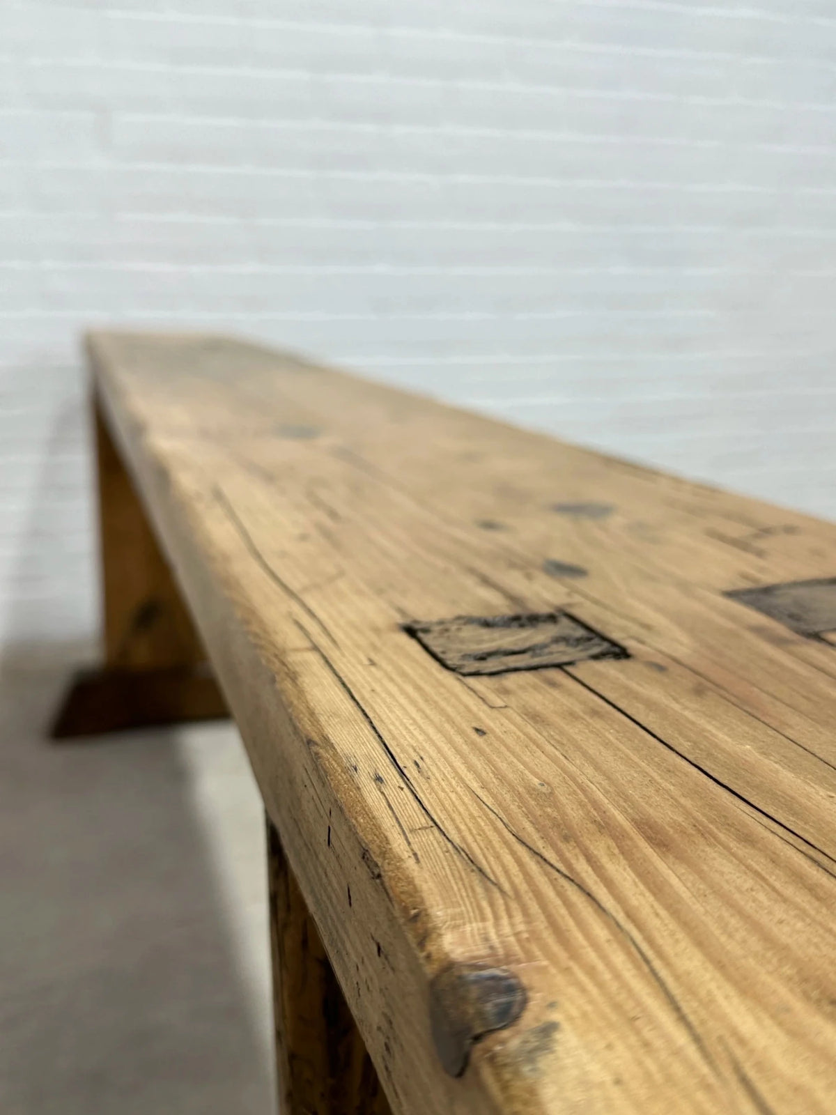 Vintage French bench - House on Horizon