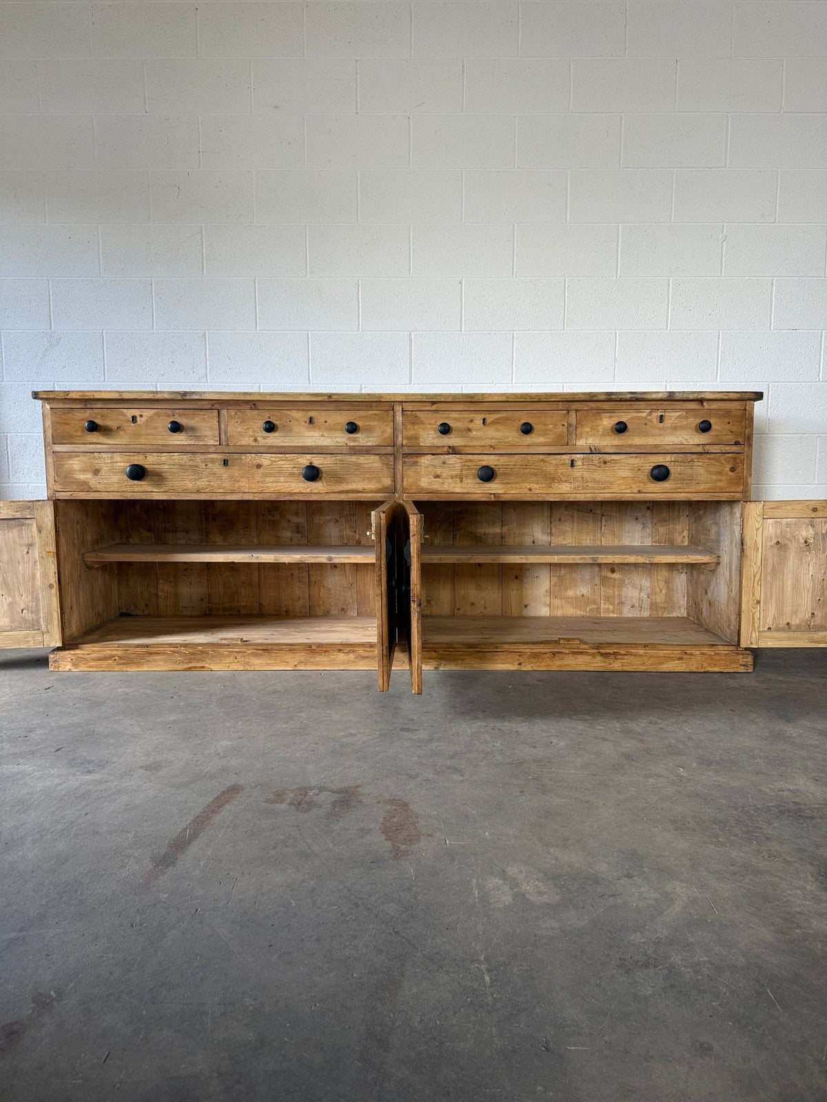 Vintage Pine Sideboard - House on Horizon