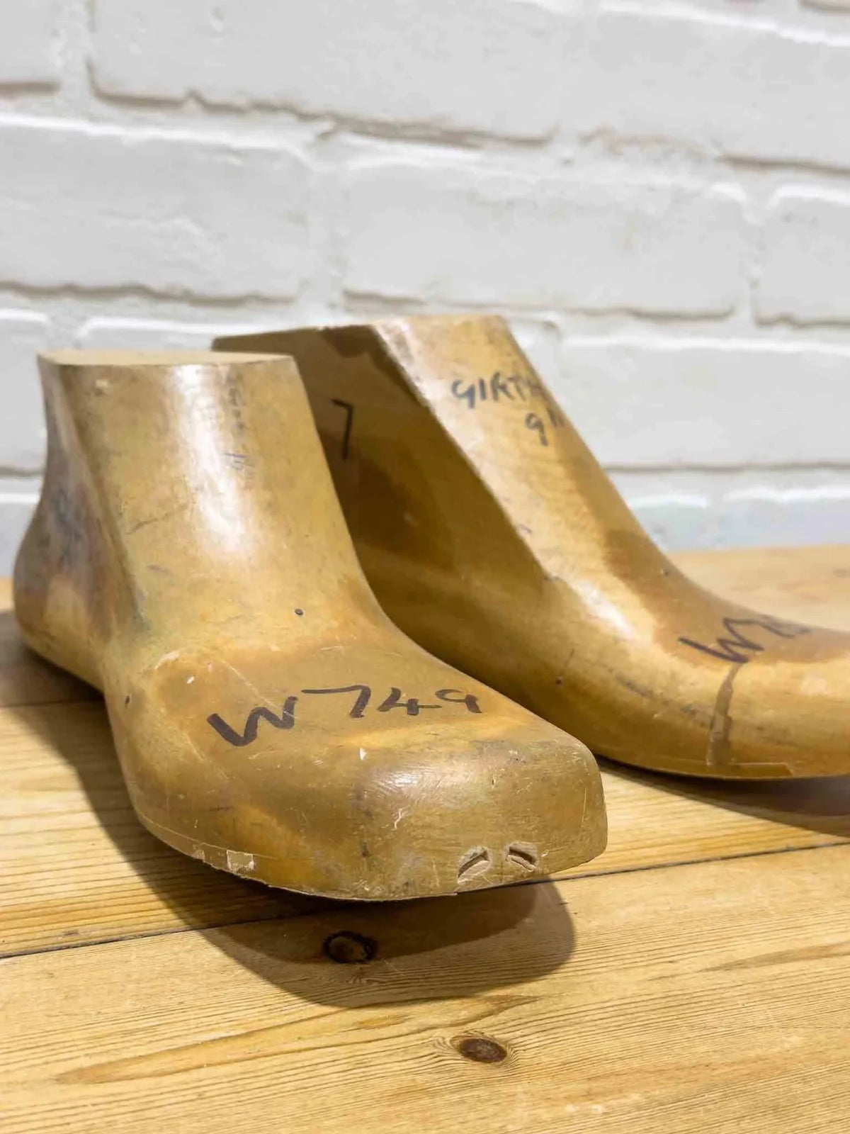 Vintage wooden shoe forms - House on Horizon