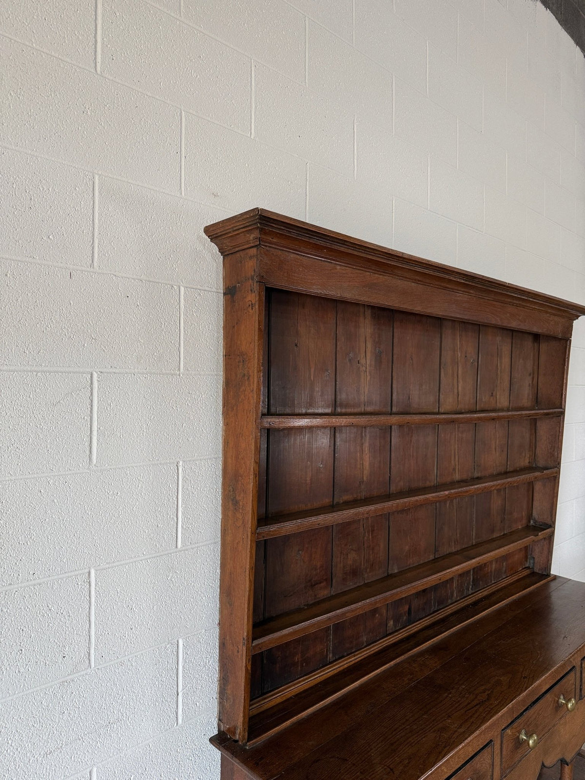 Welsh oak antique kitchem dresser or hutch - House on Horizon