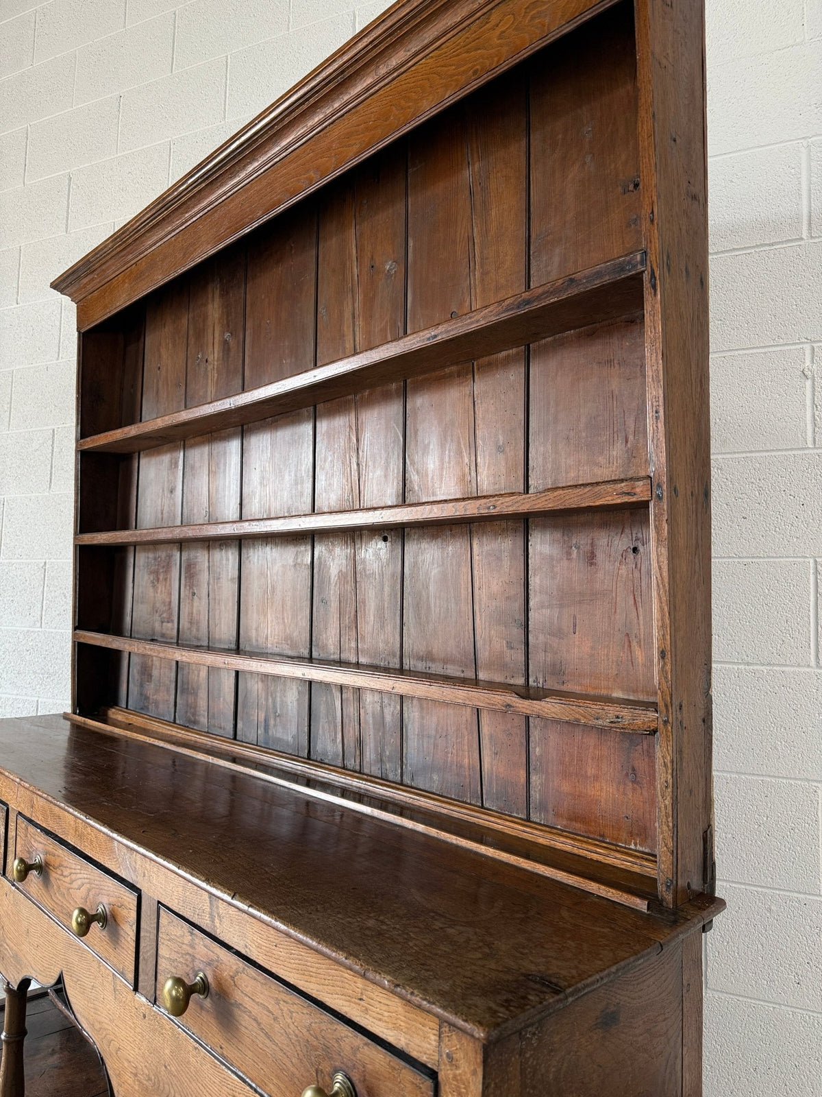 Welsh oak antique kitchem dresser or hutch - House on Horizon